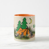 Funny Gone Camping Funny Mug Tasse (Zentrum)