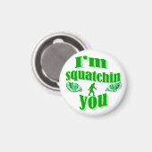 Funny gone squatting magnet (Vorderseite/Rückseite)