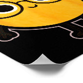 Funny Good Egg Teacher Halloween Costume The Smart Poster (Ecke)