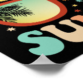 Funny Goodbye 6 th Grade Hello Summer Abschluss Poster (Ecke)