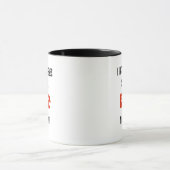 FUNNY Goodbye Geschenk personalisierte MUG Tasse (Zentrum)