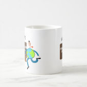 Funny Goodbye Gift Personalisierter Reisender Kaffeetasse (Mittel)