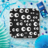 Funny googling eyes pappteller (Party)