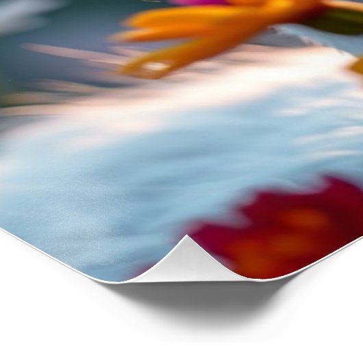 Funny Goose Art Poster (Ecke)