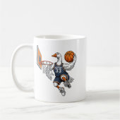 Funny Goose Basketball Spieler Slam Dunk Lovers Sp Kaffeetasse (Links)
