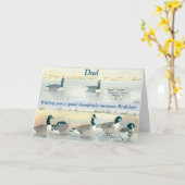 Funny Goose Bumpely Phantastischer Vater Geburtsta Karte (Gelbe Blume)