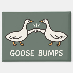 Funny Goose Bumps Cartoon Faustgeflügel Magnet