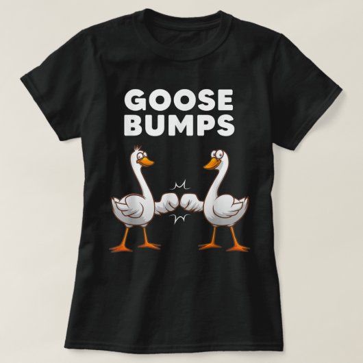 Funny Goose Design Women Gänse Duck Animal T-Shirt (Design vorne)