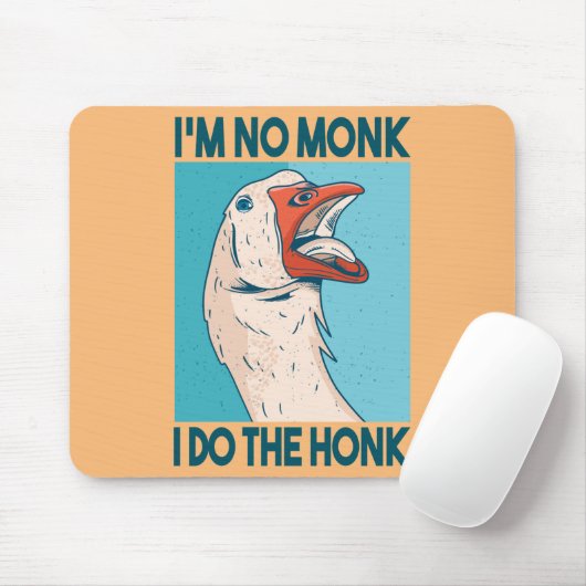 Funny Goose - Honk Bird Mousepad (Mit Mouse)