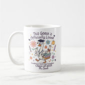 Funny Goose Lehrer Abschluss Geschenk Personalisie Kaffeetasse (Links)