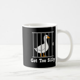 Funny Goose Meme Got zu Alberner Spaß für Männer F Kaffeetasse