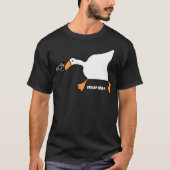 Funny Goose Murder bone Wohngestaltung T-Shirt (Vorderseite)