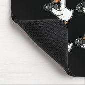 Funny Goose Photographer Photography Camera Photo Mousepad (Ecke)