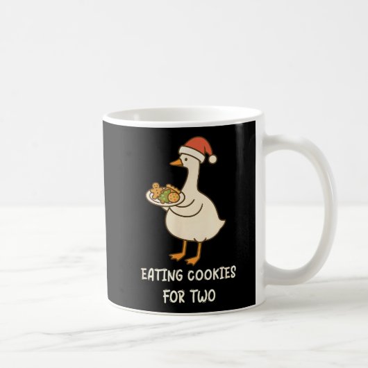 Funny Goose Pregnancy Pregnant Announcement To Hus Kaffeetasse (Rechts)