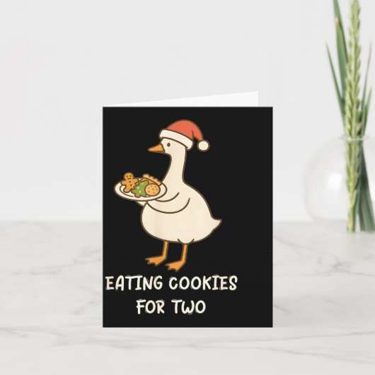 Funny Goose Pregnancy Pregnant Announcement To Hus Karte (Vorderseite)