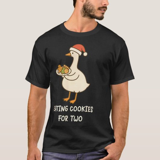Funny Goose Pregnancy Pregnant Announcement To Hus T-Shirt (Vorderseite)