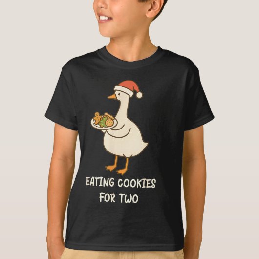 Funny Goose Pregnancy Pregnant Announcement To Hus T-Shirt (Vorderseite)