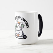 Funny Goose Scooter PNG, Off to Regulate Emotions  Verwandlungstasse (VorderseiteRechts)