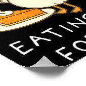 Funny Goose Thanksgiving Couples Pregnancy Announc Poster (Ecke)