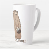 Funny Gopher Broke Milchtasse (Rechte Ecke)