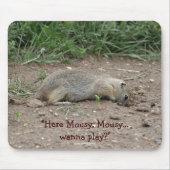 Funny Gopher, Prairie Dog Wildlife Mousepad (Vorne)