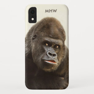 Funny Gorilla benutzerdefinierte Monogramm-Telefon Case-Mate iPhone Hülle