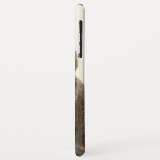 Funny Gorilla benutzerdefinierte Monogramm-Telefon Case-Mate iPhone Hülle (Hinten/Links)