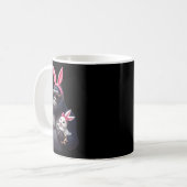 Funny Gorilla Bunny Cool Ostern, Niedlich & amp; E Kaffeetasse (Vorderseite Links)