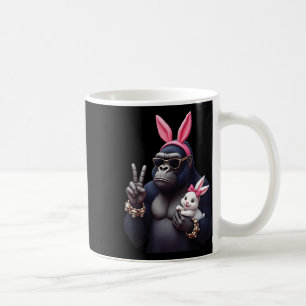 Funny Gorilla Bunny Cool Ostern, Niedlich & amp; E Kaffeetasse