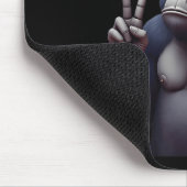 Funny Gorilla Bunny Cool Ostern, Niedlich & amp; E Mousepad (Ecke)