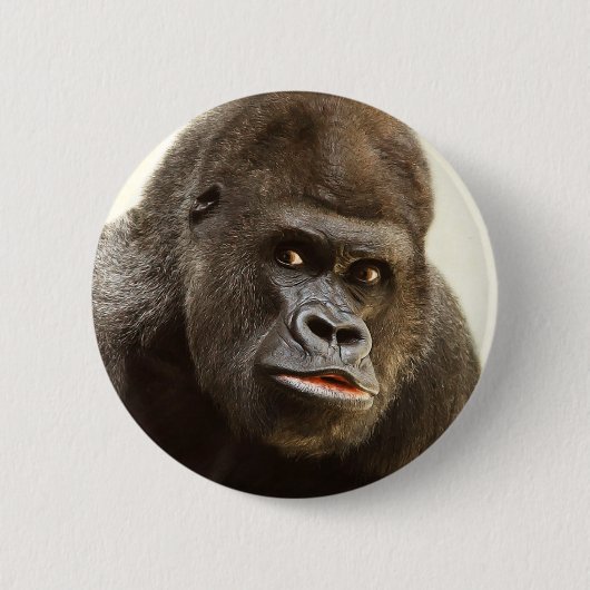 Funny Gorilla Buttons (Vorderseite)