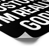 Funny Gorilla Costume Shirt Halloween Adults Kids  Poster (Ecke)