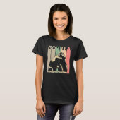 Funny Gorilla Costume T-Shirt (Vorne ganz)
