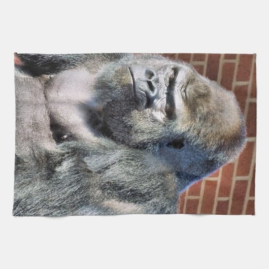 FUNNY GORILLA GESCHIRRTUCH (Horizontal)