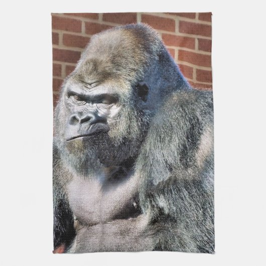 FUNNY GORILLA GESCHIRRTUCH (Vertikal)