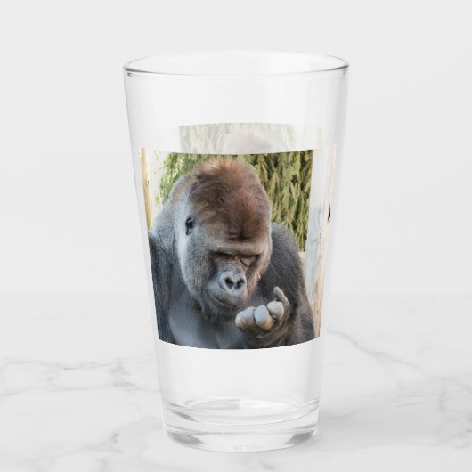 FUNNY GORILLA GLAS (Rückseite)