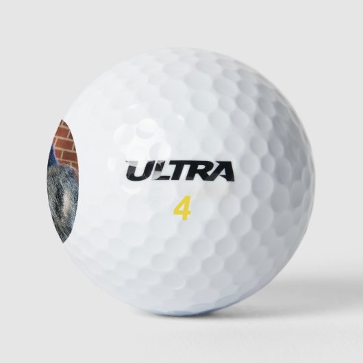 FUNNY GORILLA GOLFBALL (Logo)