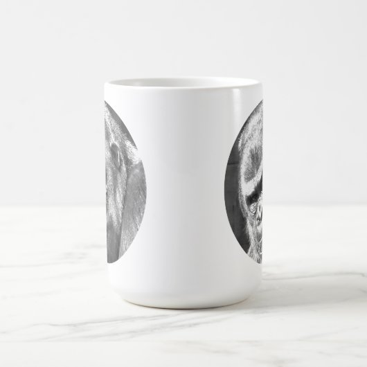 FUNNY GORILLA KAFFEETASSE (Mittel)