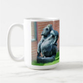 FUNNY GORILLA KAFFEETASSE (Links)