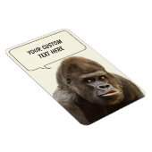 Funny Gorilla kundenspezifischer Magnet (Rechte Seite)
