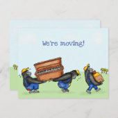 Funny gorillas neue Zuhause Veränderung der Adress (Vorne/Hinten)