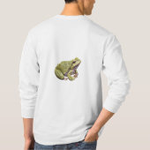 ✨ Funny Gossip Frog Quote T-Shirt | " Drink&talk (Rückseite)