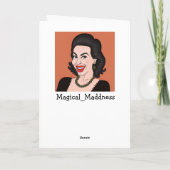 Funny Gossiping Friend | BEHALTEND TOUCH Karte (Rückseite)