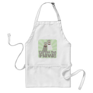 Funny Got Flava Sprichwort Salz und Pfeffer Cartoo Schürze