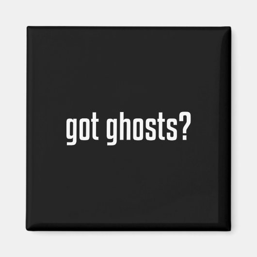 Funny Got Ghosts Paranormal Investigator Ghost Lov Magnet (Vorne)