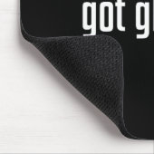 Funny Got Ghosts Paranormal Investigator Ghost Lov Mousepad (Ecke)