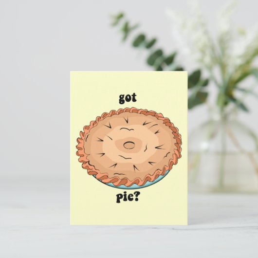 Funny got Pearl Postkarte (Stehend Vorderseite)