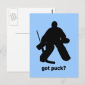 Funny got puckey postkarte (Vorne/Hinten)