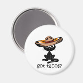 Funny got tacos magnet (Vorderseite/Rückseite)