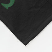 Funny Goth Christmas Pun Y Reindeer Skeleton Xmas  Fleecedecke (Ecke)